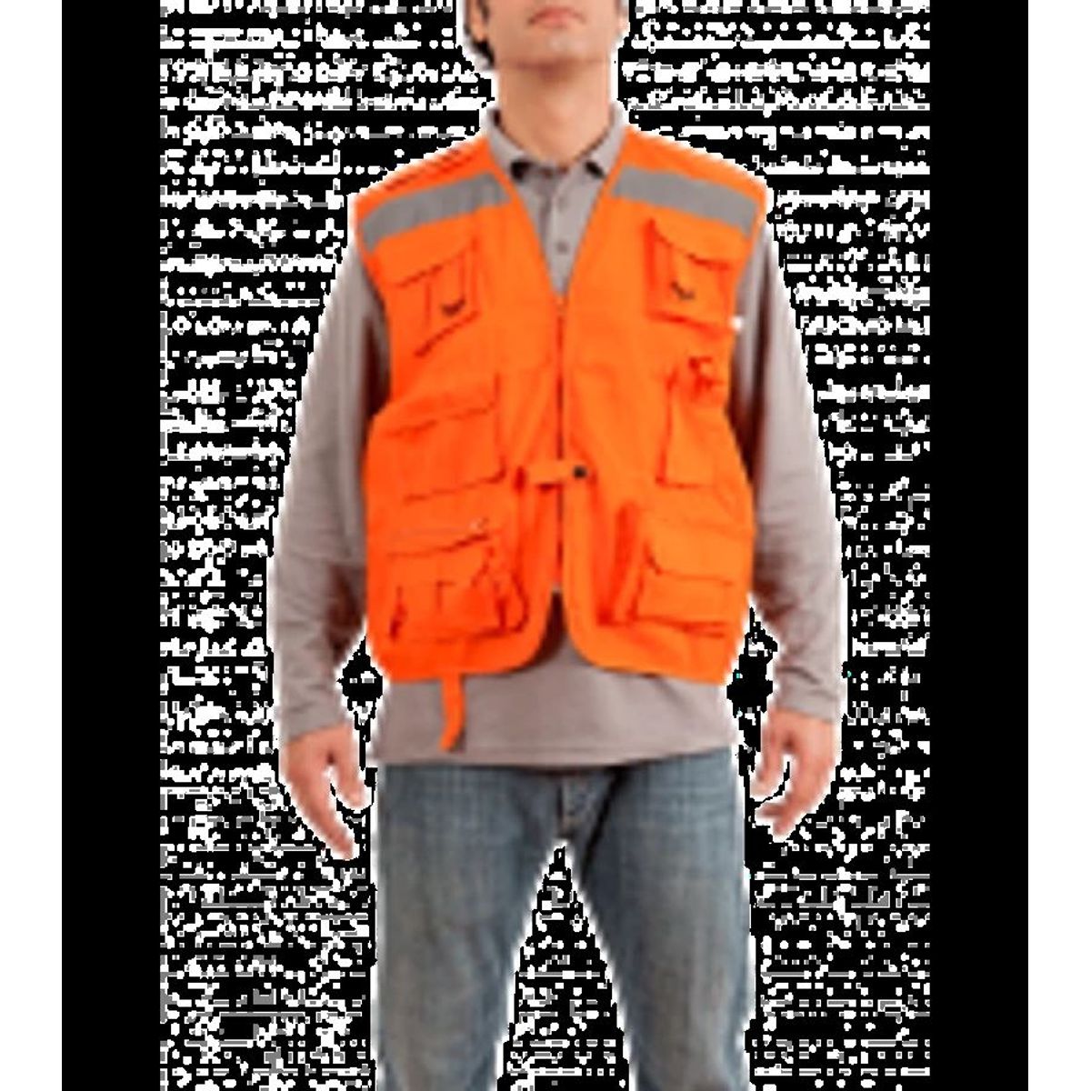 ACTIVEX - Chaleco Geólogo Gabardina Naranja supervisor