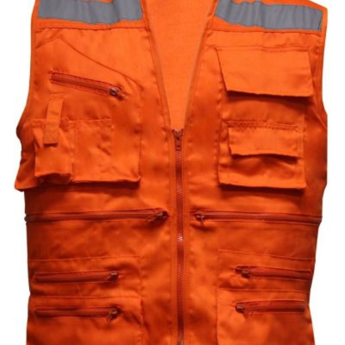 ACTIVEX - Chaleco Geólogo Gabardina Naranja supervisor