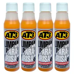 GENERICO - Pack 4 Líquido Limpia Parabrisas Concentrado At3 Aleman