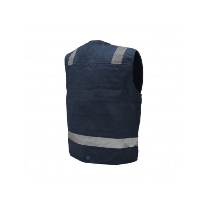 ACTIVEX - Chaleco Geólogo Gabardina Azul Marino supervisor