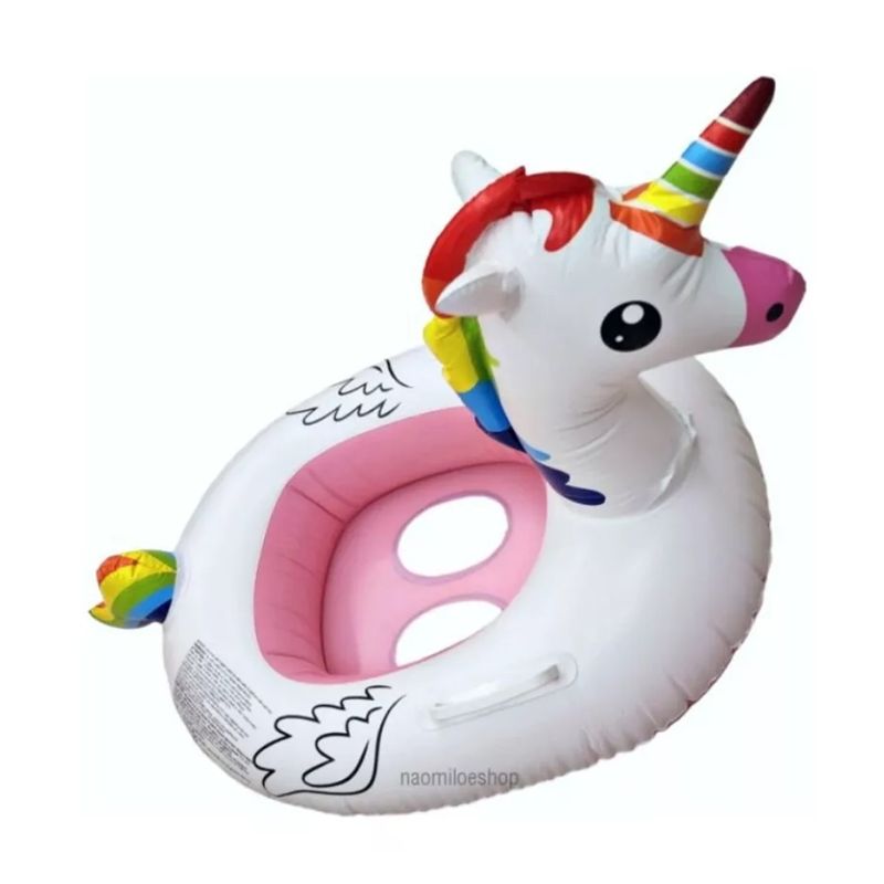 GENERICO - Flotador Niña Salvavidas Inflable Unicornio Piscina Verano