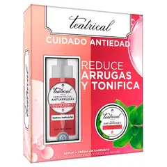 TEATRICAL - Pack Cuidado Antiedad Serum mas Crema Facial