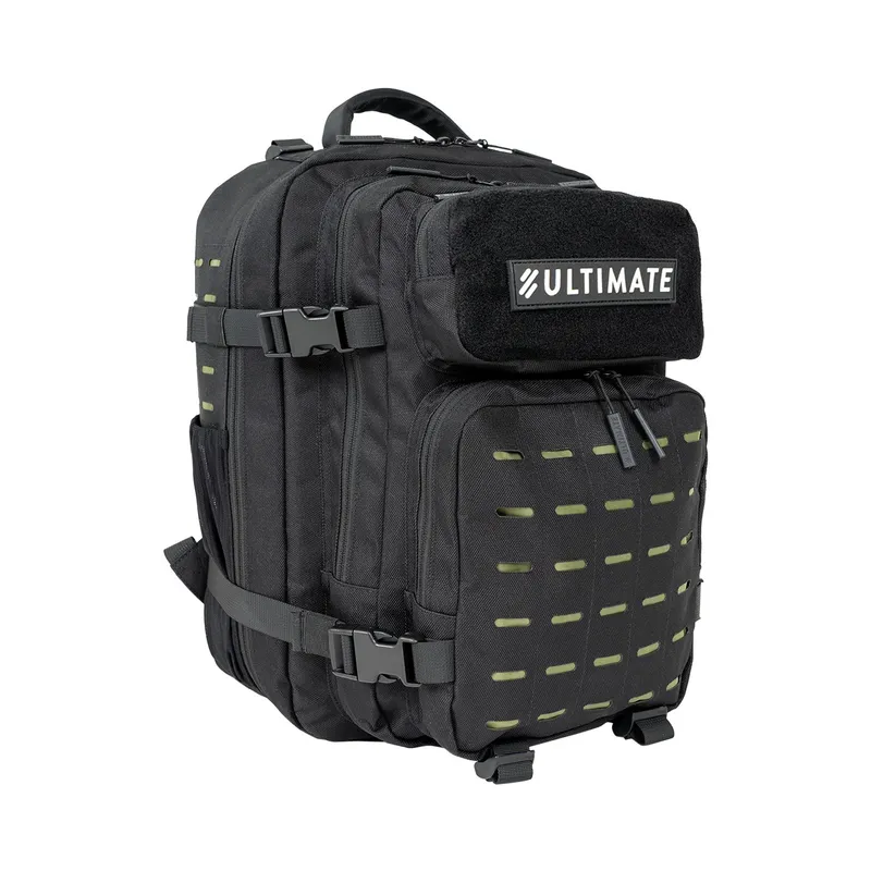 ULTIMATE FITNESS - MOCHILA FITNESS ULTIMATE WOD 25L 2.0 BLACK & GREEN
