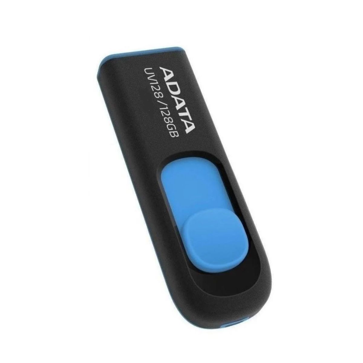 ADATA - Pendrive Adata UV128 128gb 3.2 Gen 1 Retráctil Negro/Azul
