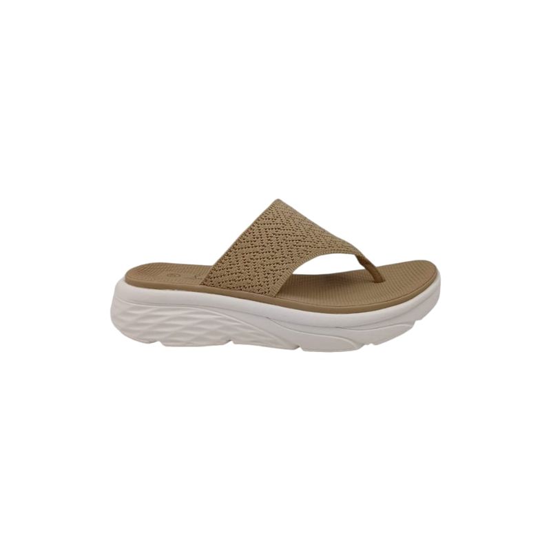 HERIEL - Sandalia Khaki Plataforma Mujer.
