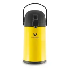 THERMO - Termo Sifón 3 Litros Thermos Vidrio Térmico - Amarillo