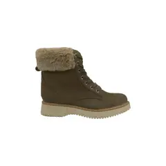 HERIEL - Botín Khaki Chiporro Mujer.