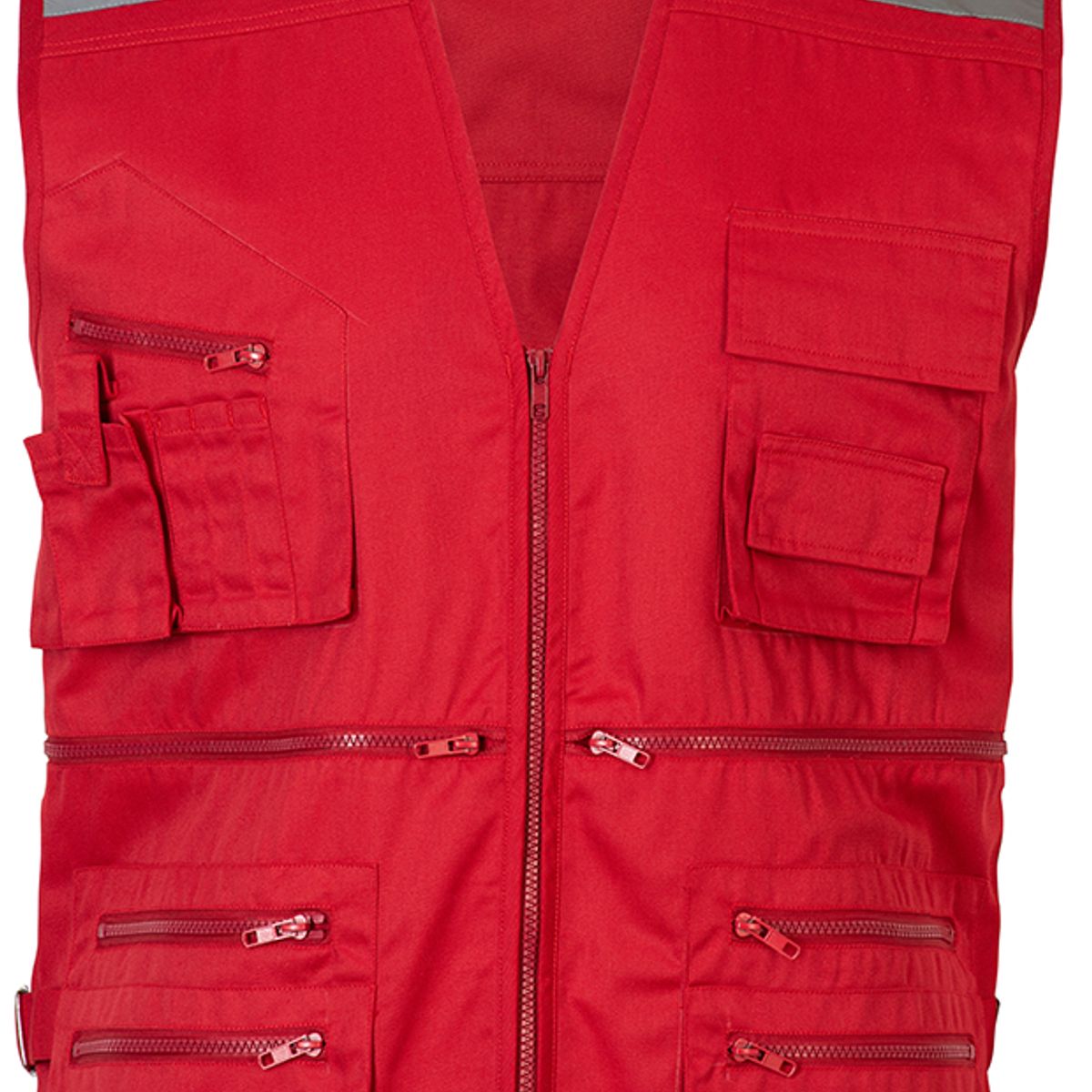 ACTIVEX - Chaleco Geólogo Gabardina Rojo supervisor