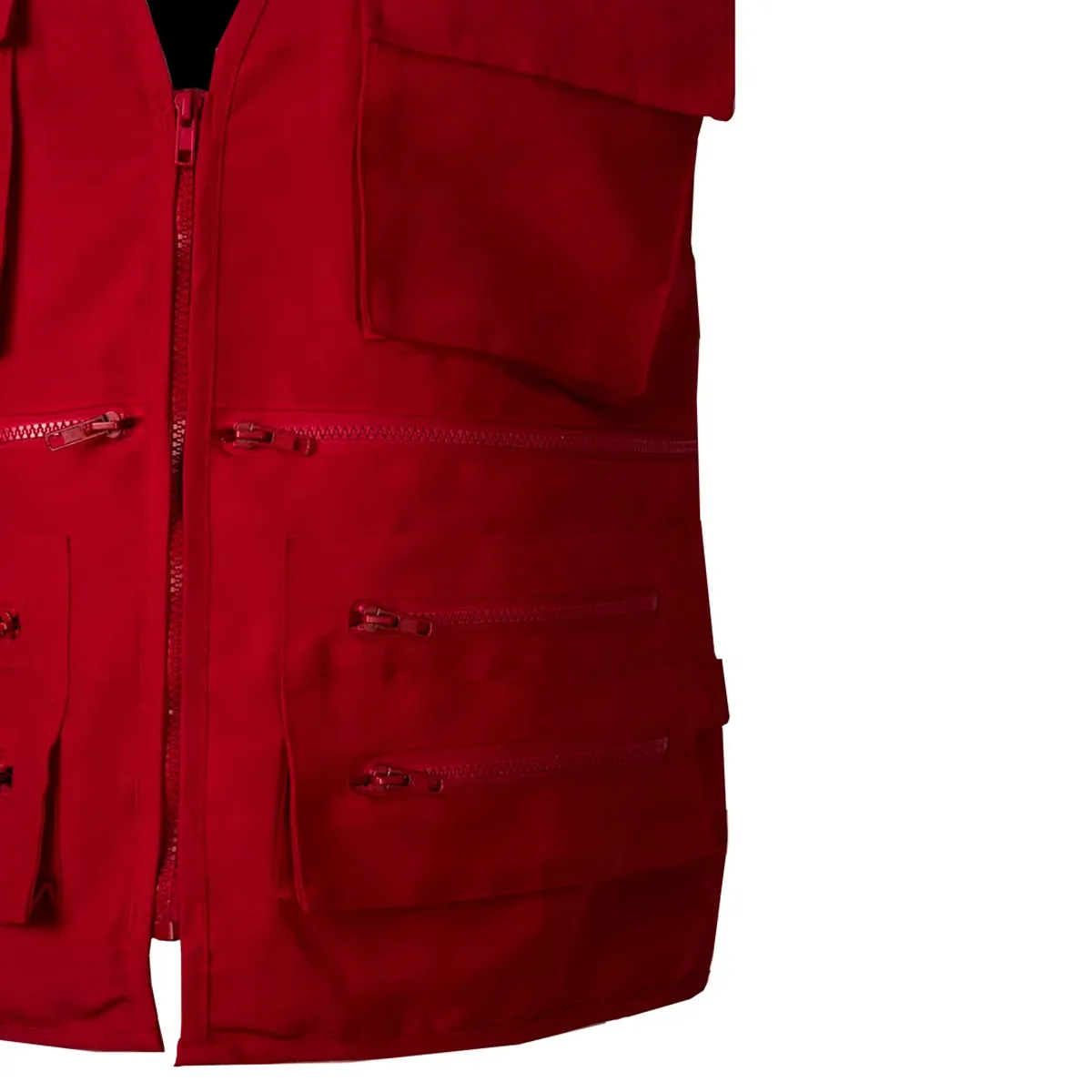 ACTIVEX - Chaleco Geólogo Gabardina Rojo supervisor