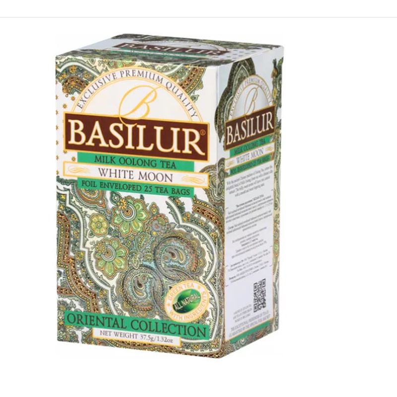 BASILUR - Basilur Te Milk Ooolong Tea White Moon Luna Blanca 20s