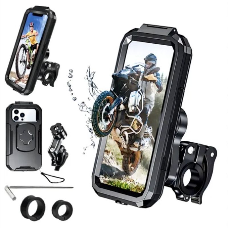 ATLAS - Soporte Porta Celular Para Moto Y Bicicleta