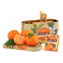 BASILUR - Te Te Negro Con Mandarina 25s Tangerine