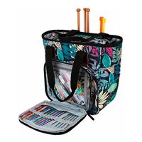 Bolso Organizador De Hiloslanacrochet Tejidos