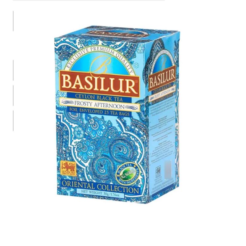 BASILUR - Té Frosty Afternoon - 20 Sobres - Basilur