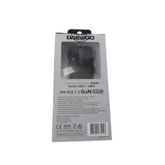DAEWOO - CARGADOR USB PD20W DI-PD202-EU SALIDA USB-C + USB-A