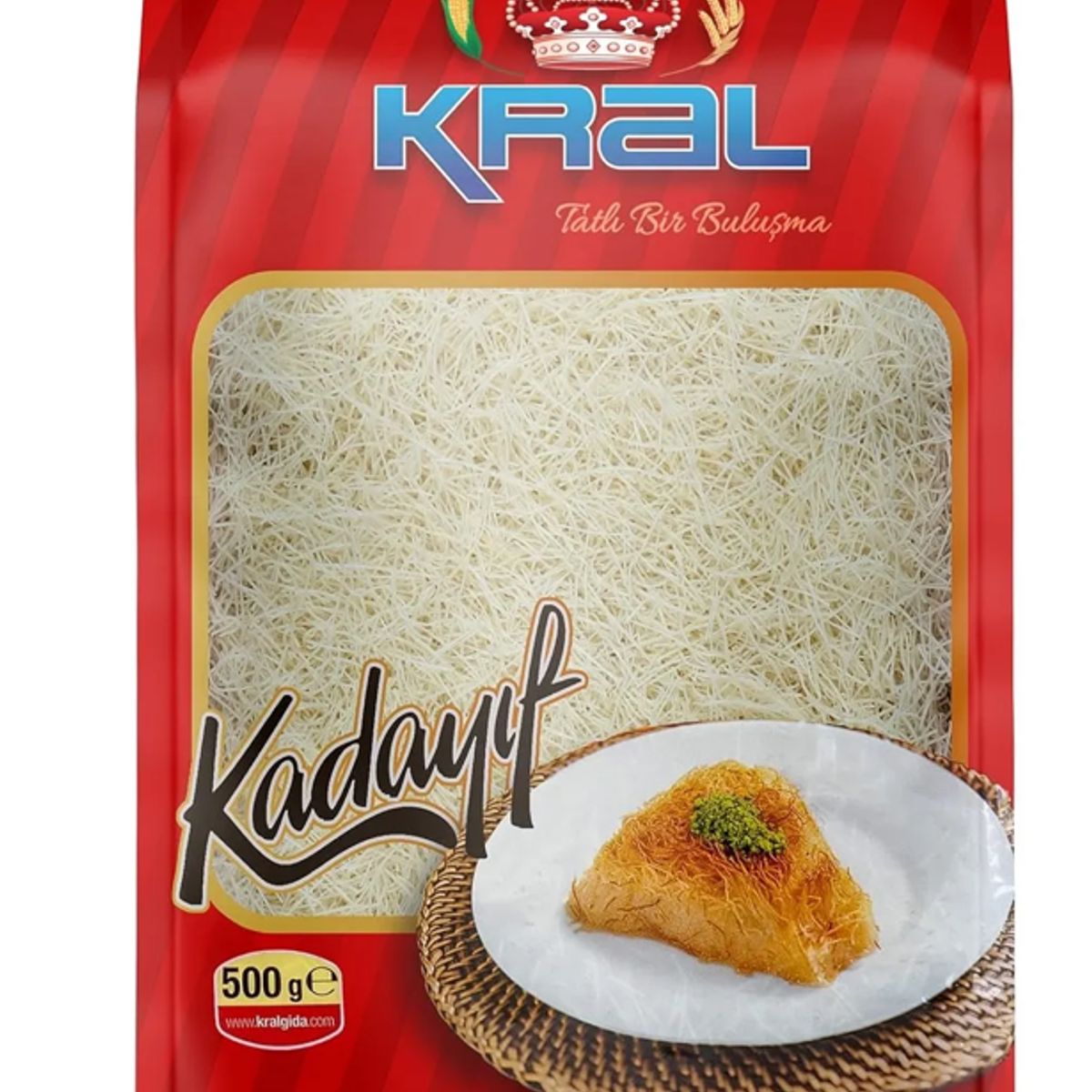 GENERICO - Kral Kadayif Kataifi 500g - Masa Knafeh Y Chocolate Dubai