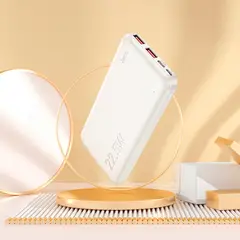 HOCO - Power Bank J101 ULTRA-THIN 10,000mah 22.5W blanco