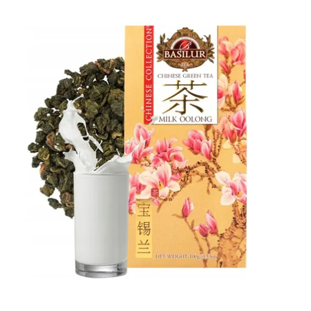 BASILUR - Basilur Te Milk Ooolong Tea White Moon Luna Blanca 100 GR