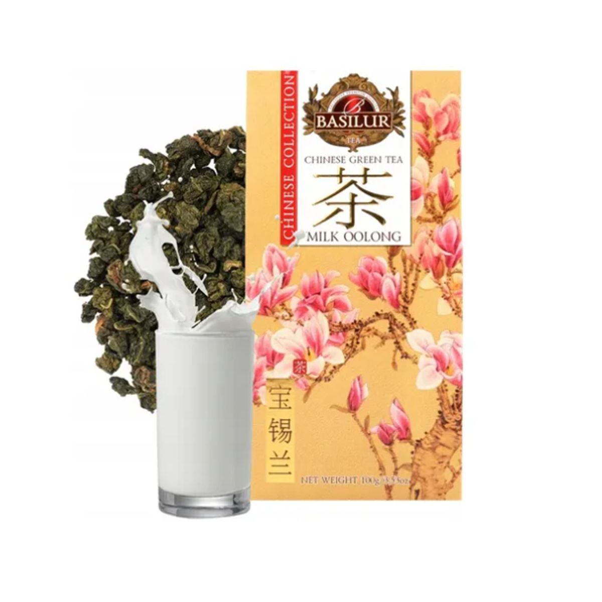 BASILUR - Basilur Te Milk Ooolong Tea White Moon Luna Blanca 100 GR