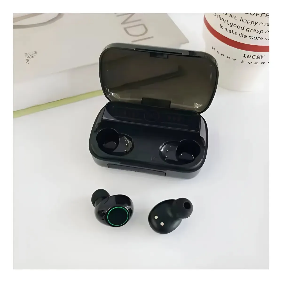 GENERICO - Audifonos Bluetooth con Carcasa recargable M100 V 5.3