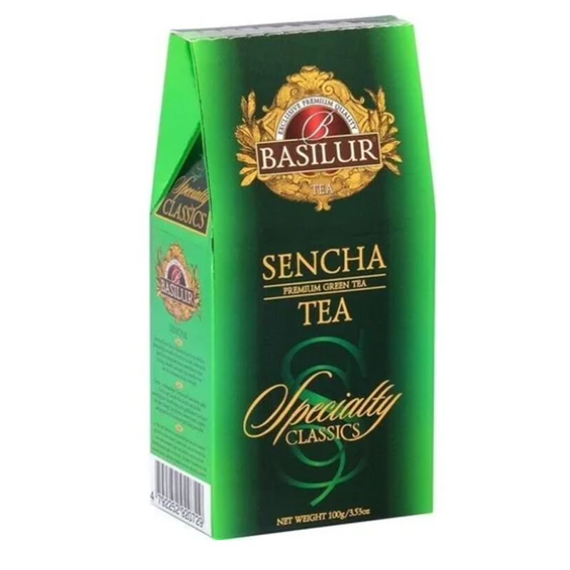 BASILUR - Box Te Verde Sencha Basilur En Hoja 100gr