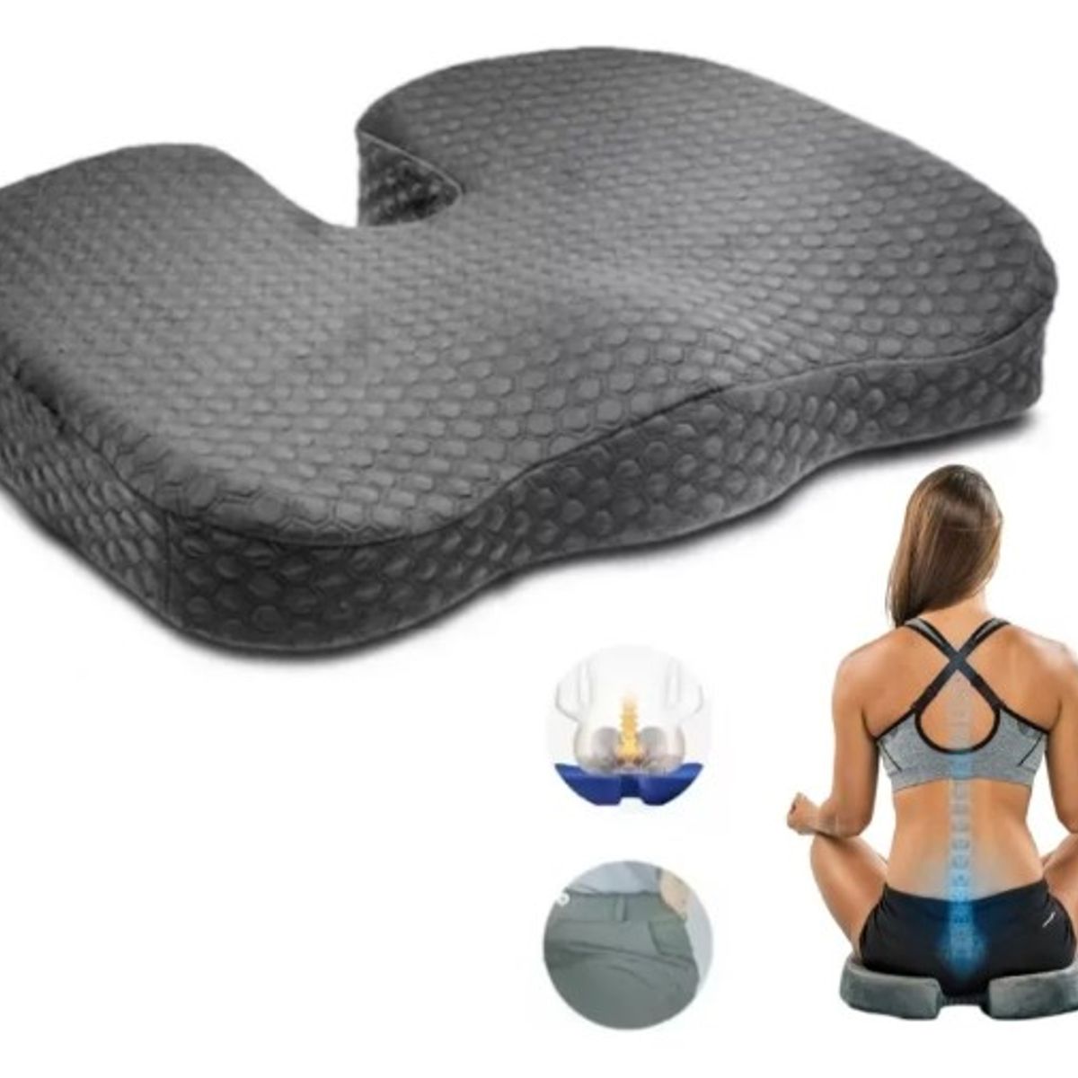 ATLAS - Cojín Asiento Ergonómico