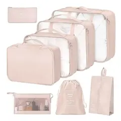 OFERTABKN - Bolsas De Viaje 8 En 1 Bolsas Organizadoras Maleta