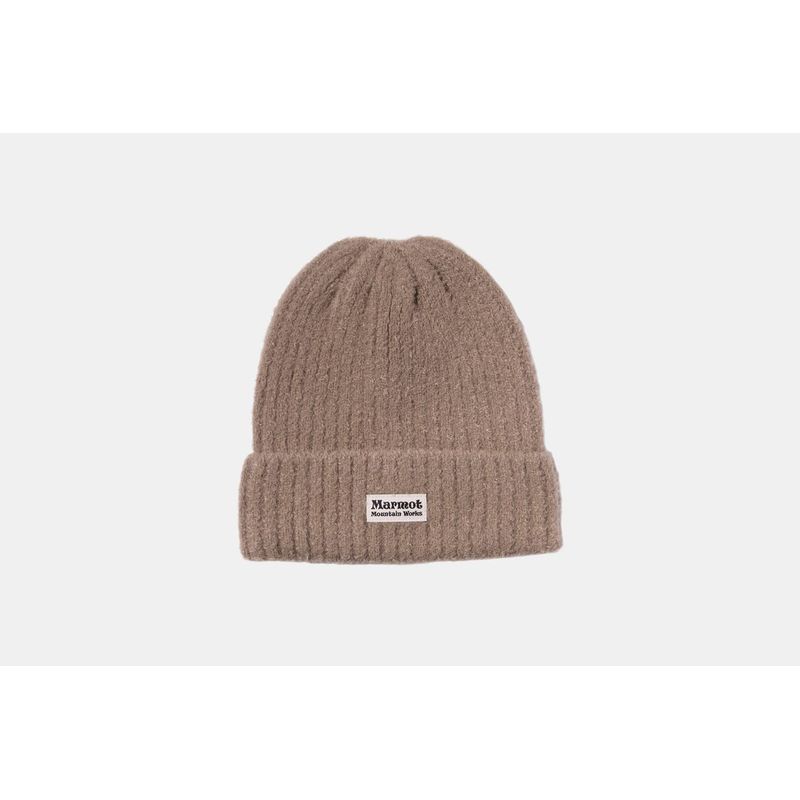 MARMOT - Gorro Mujer W Fuzzy Beanie Café Marmot