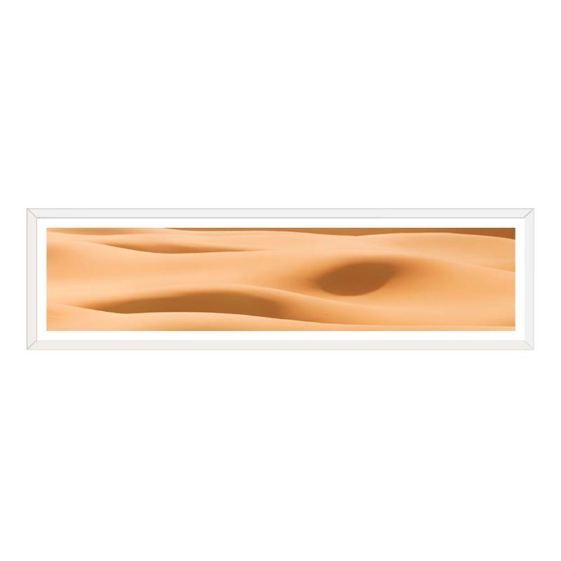 ALCUADRADO - Cuadro individual Panorámico Dunas tres 80x20 cm Blanco