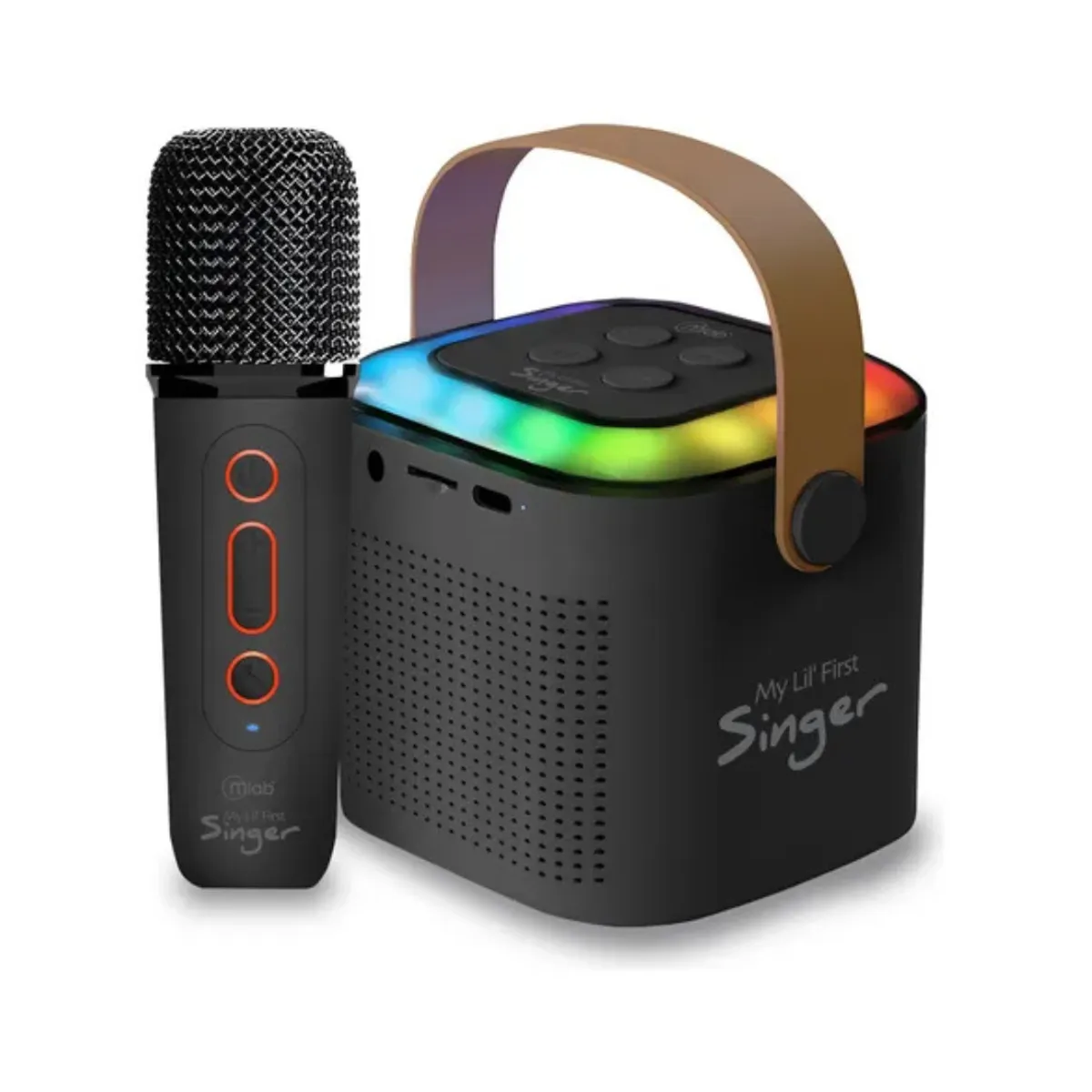 MICROLAB - PARLANTE PORTATIL MICROLAB MY LIL FIRST SINGER KARAOKE FUN FUNNY VOICE 09390