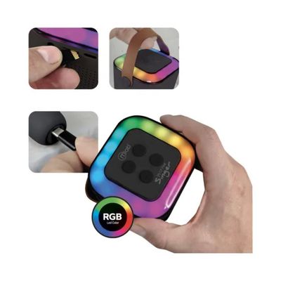 Imagen 2 del producto PARLANTE PORTATIL MY LIL FIRST SINGER KARAOKE FUN FUNNY VOICE 09390