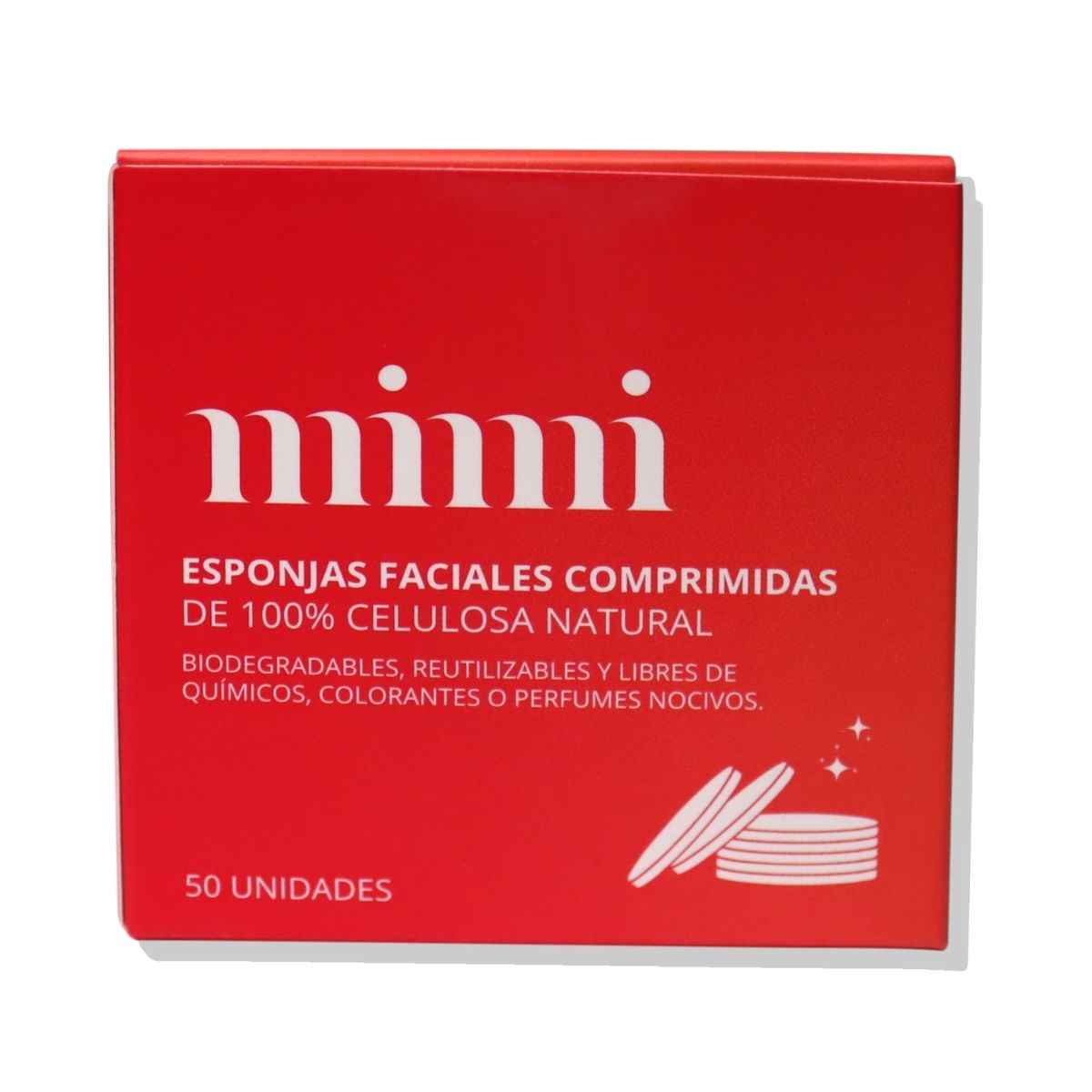 GENERICO - Esponjas Faciales Comprimidas 50 Unidades Mimi
