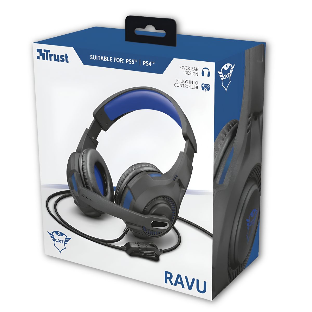 TRUST - Audifonos para Play Station y PC  Trust Gxt 307 Ravu Blue