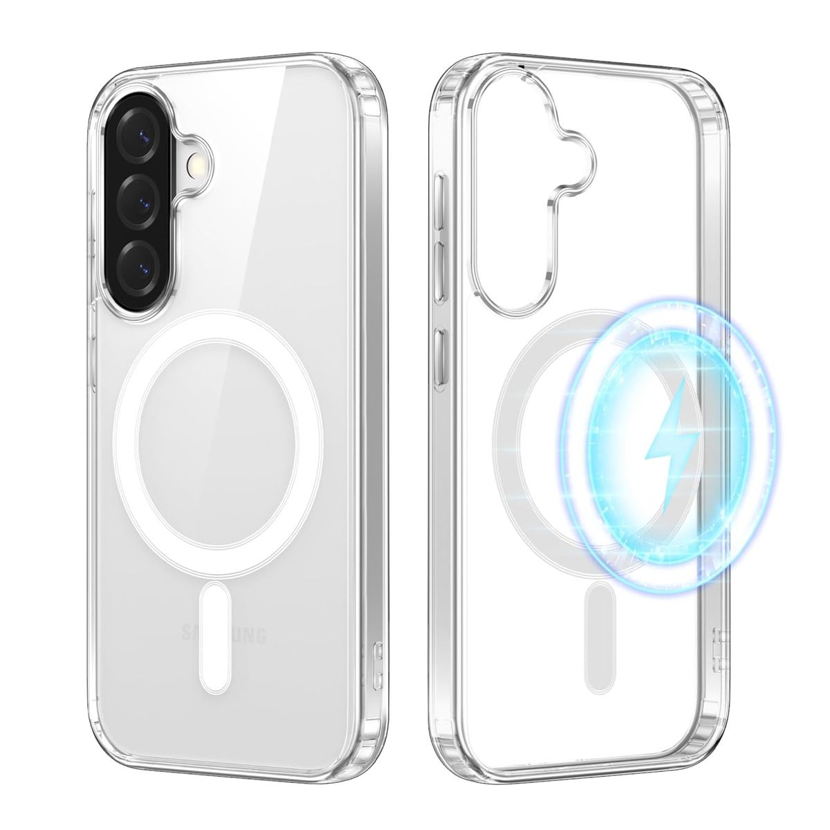 JOIGO - Carcasa Funda Transparente Para Samsung A16 Magsafe