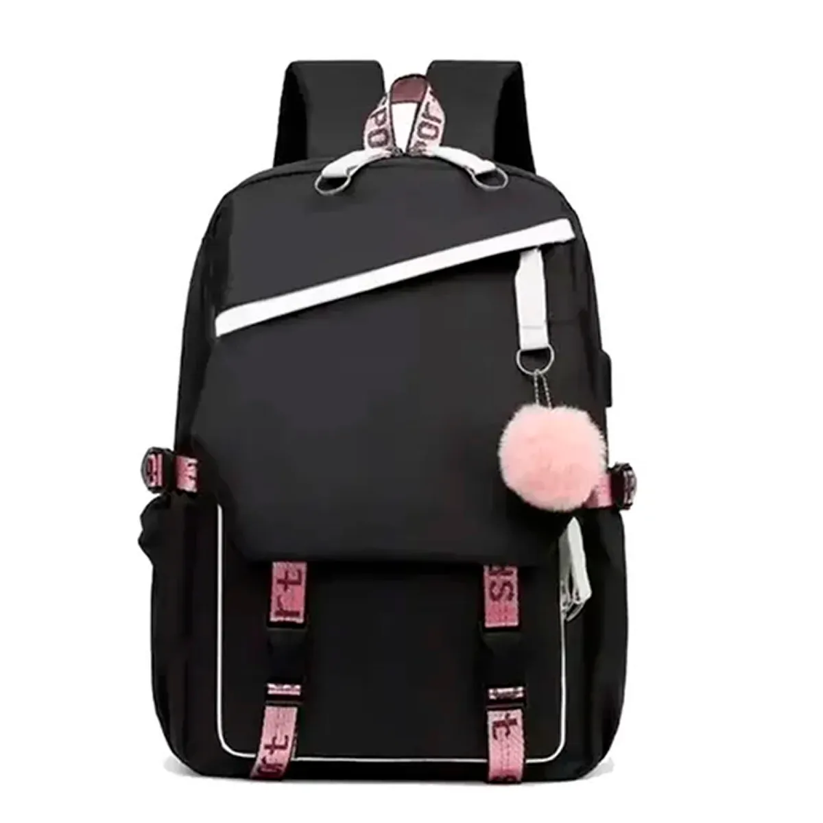 OFERTABKN - Mochila Urbana Bolso Escolar Juvenil Con Interfaz Usb Aux