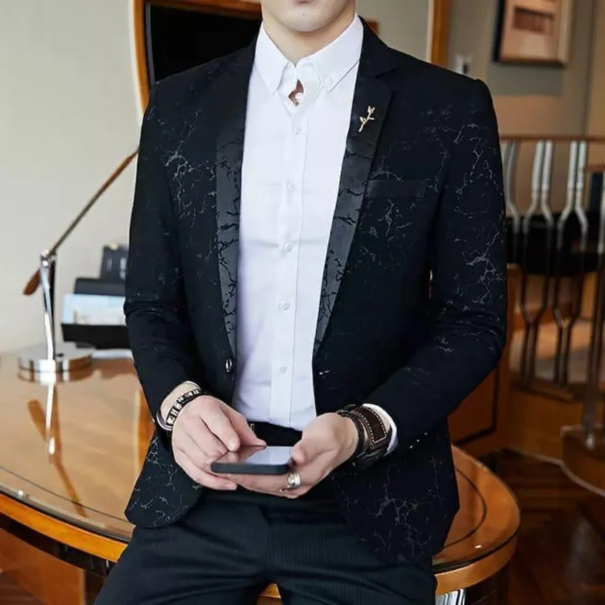 XPRESS RECHARGE - Top venta Chaqueta de fiesta lujo baile para hombre