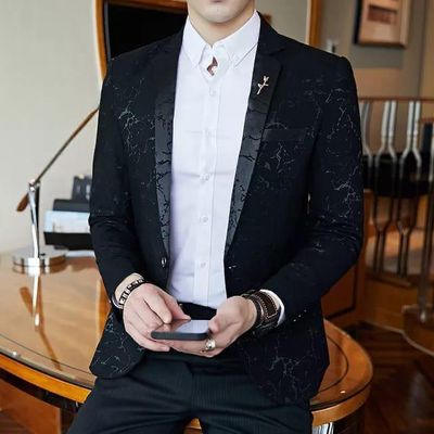 Imagen 2 del producto Top venta Chaqueta de fiesta lujo baile para hombre