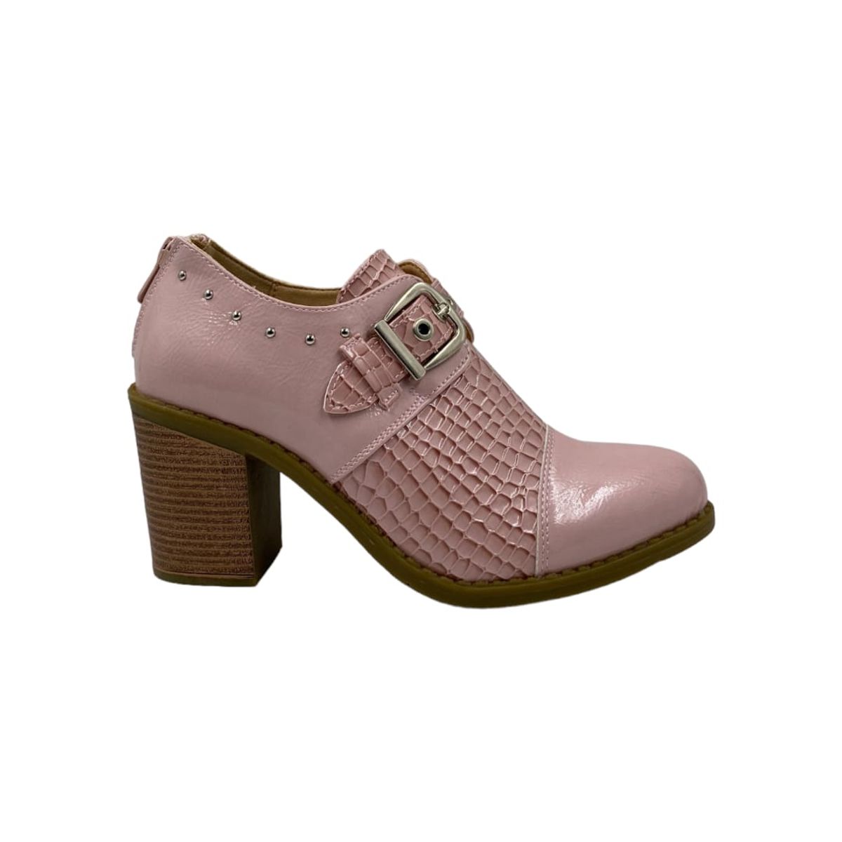 HERIEL - Botín Rosa Taco Mujer.