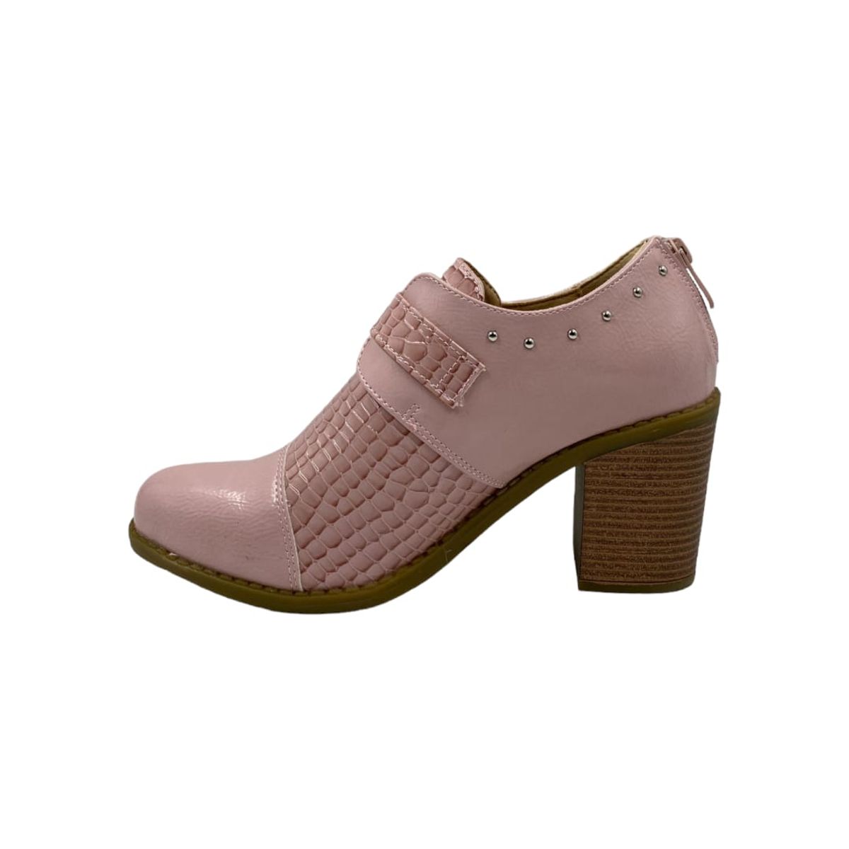 HERIEL - Botín Rosa Taco Mujer.