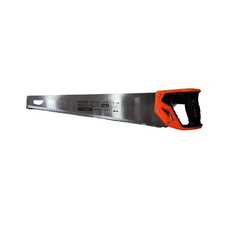 GENERICO - Serrucho Para Carpintería Mango Manual 18 Pulgadas 450mm
