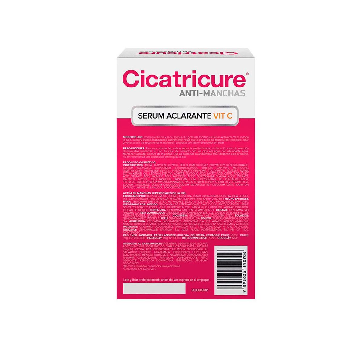 CICATRICURE - ANTIMANCHAS SERUM VITAMINA C 30 ML
