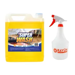 GENERICO - Pack Super Wash Limpiador De Pisos 5l + Pulverizador Rociado