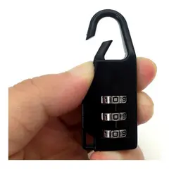 GEN - 7x Pack Candado Con Clave Para Armarios, Equipaje, Lockers