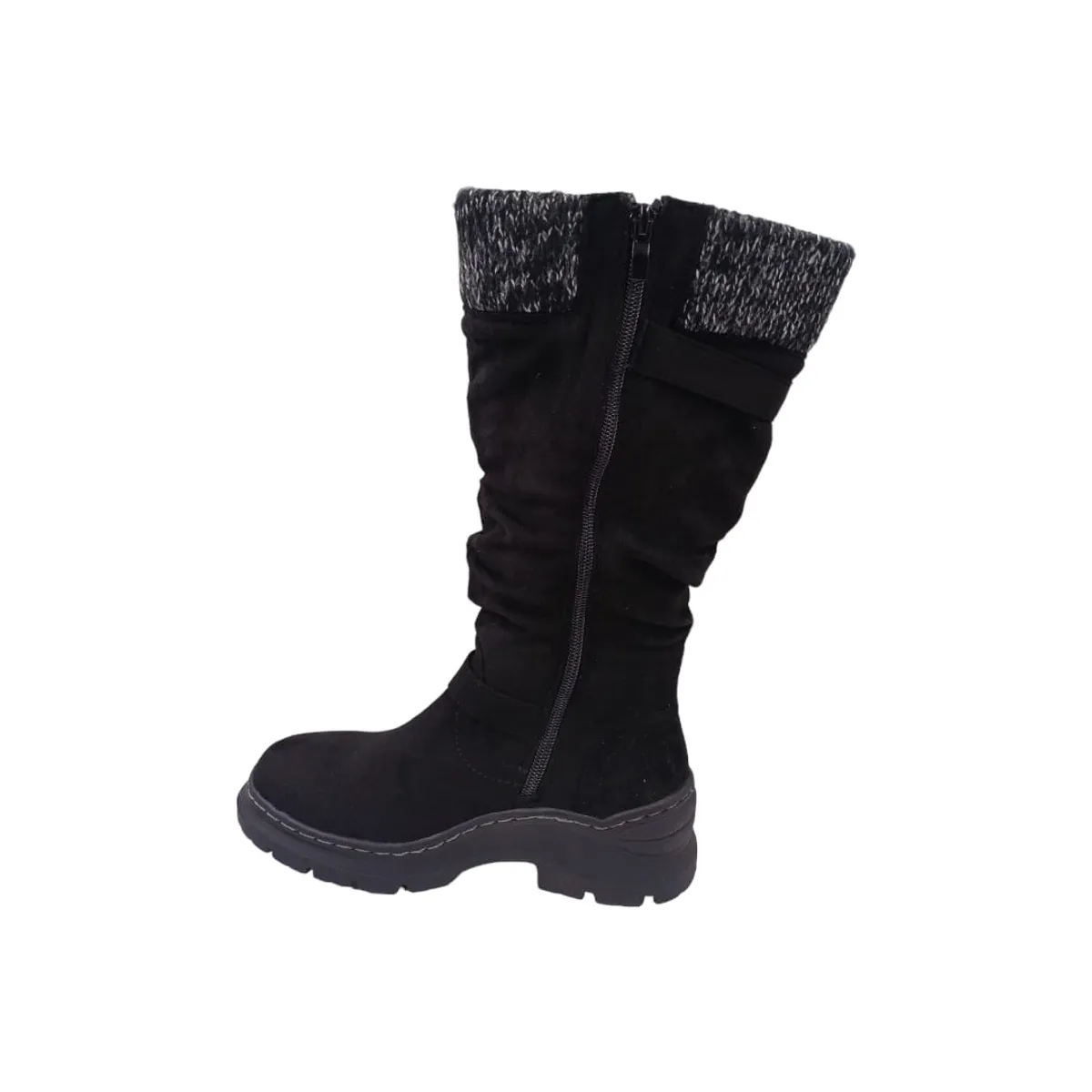 HERIEL - Bota Negra Chiporro Mujer