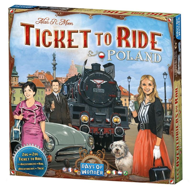 ASMODEE - ¡Aventureros al Tren! Polonia