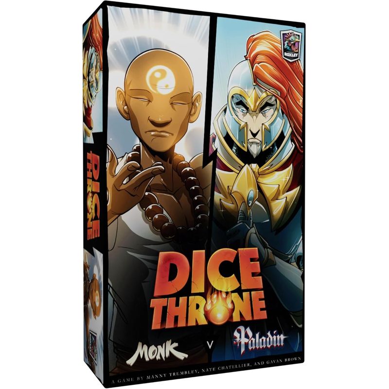 ASMODEE - Dice Throne Monje vs Paladin