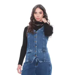 WADOS - CHAQUETA VEST CORTES Y BOLSILLOS VIVO.