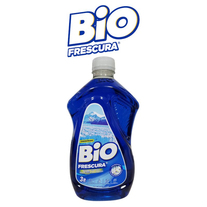 BIO - Detergente Liquido Bio 3lt Aroma Campos De Hielo