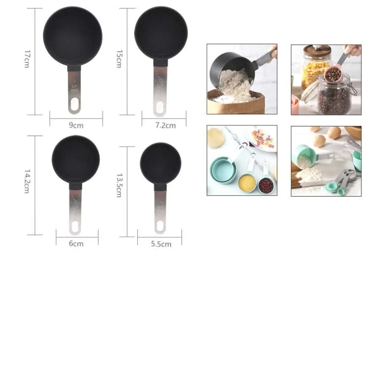 GENERICO - Juego de Cucharas Medidoras para Cocina