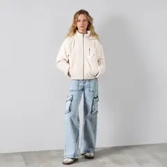 RAINDOOR - Chiporro Sherpa Quilt Capucha Mujer